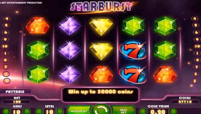 Starburst Free Spins Slot Game